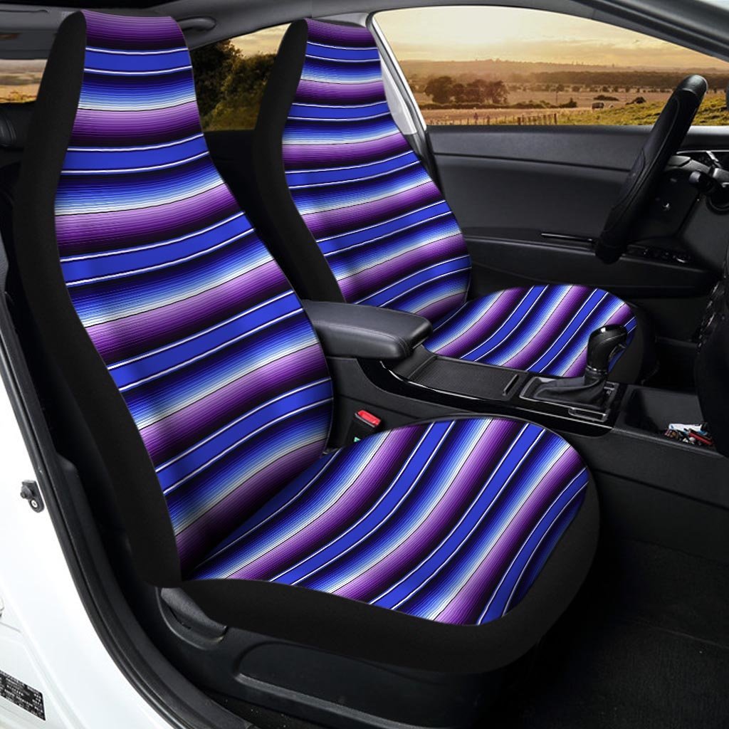Blue And Purple Mexican Baja Car Seat Covers-grizzshop