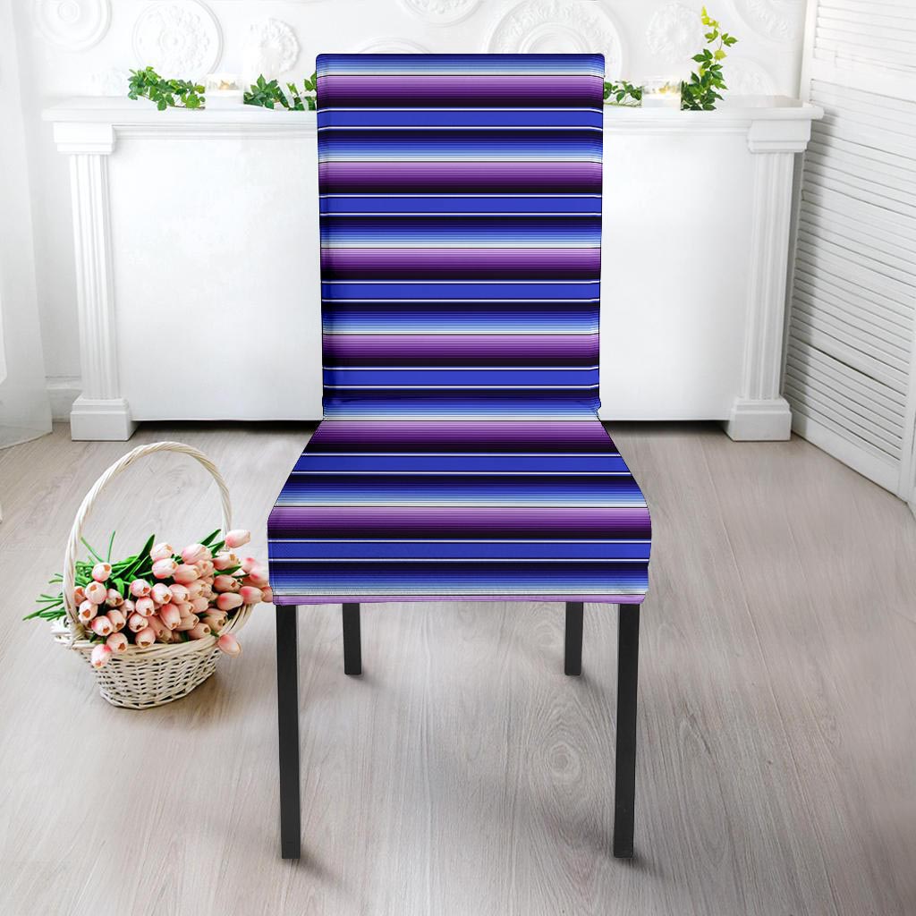 Blue And Purple Mexican Baja Chair Cover-grizzshop