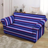 Blue And Purple Mexican Baja Loveseat Cover-grizzshop