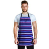 Blue And Purple Mexican Baja Men's Apron-grizzshop