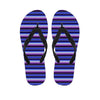 Blue And Purple Mexican Baja Men's Flip Flops-grizzshop