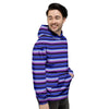 Blue And Purple Mexican Baja Men's Hoodie-grizzshop