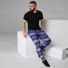 Blue And Purple Mexican Baja Men's Joggers-grizzshop