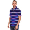 Blue And Purple Mexican Baja Men's Short Sleeve Shirt-grizzshop