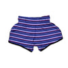 Blue And Purple Mexican Baja Muay Thai Boxing Shorts-grizzshop