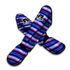 Blue And Purple Mexican Baja Muay Thai Shin Guard-grizzshop