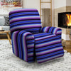 Blue And Purple Mexican Baja Recliner Cover-grizzshop