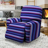 Blue And Purple Mexican Baja Recliner Cover-grizzshop