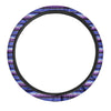 Blue And Purple Mexican Baja Steering Wheel Cover-grizzshop