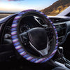 Blue And Purple Mexican Baja Steering Wheel Cover-grizzshop