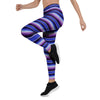 Blue And Purple Mexican Baja Women's Leggings-grizzshop