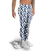 Blue Autism Awarenes Print Pattern Men's Leggings-grizzshop