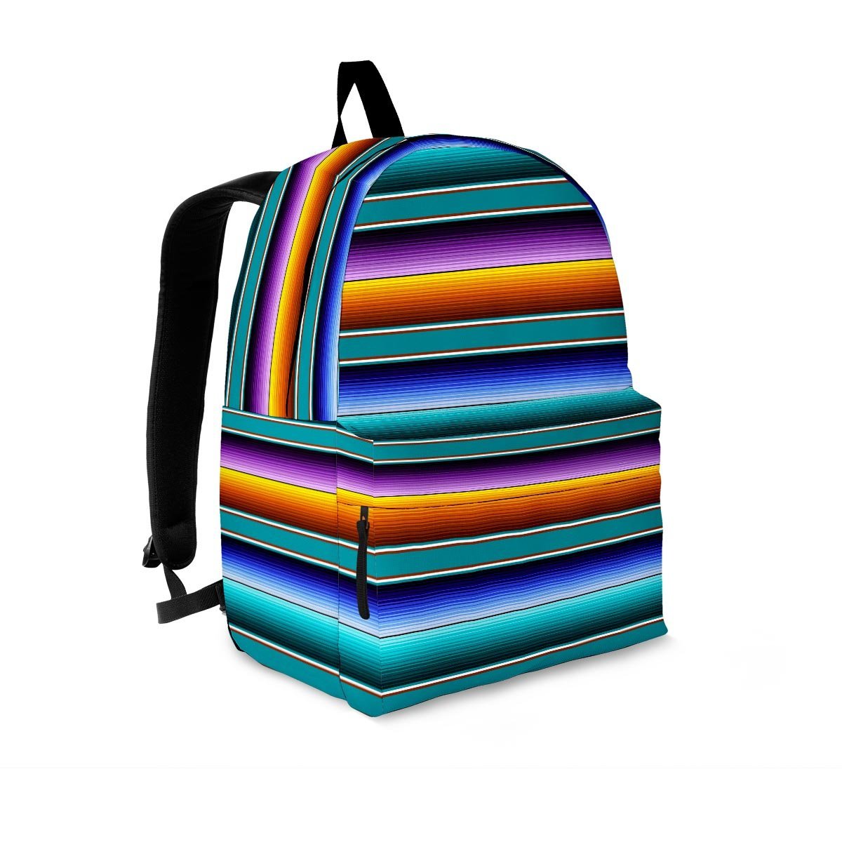 Blue Baja Serape Backpack-grizzshop