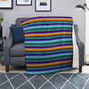 Blue Baja Serape Blanket-grizzshop