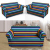 Blue Baja Serape Loveseat Cover-grizzshop