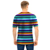 Blue Baja Serape Men T Shirt-grizzshop