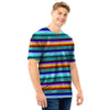 Blue Baja Serape Men T Shirt-grizzshop