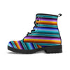 Blue Baja Serape Men's Boots-grizzshop