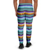 Blue Baja Serape Men's Joggers-grizzshop