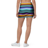 Blue Baja Serape Mini Skirt-grizzshop