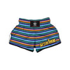 Blue Baja Serape Muay Thai Boxing Shorts-grizzshop