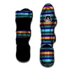 Blue Baja Serape Muay Thai Shin Guard-grizzshop