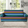 Blue Baja Serape Sofa Cover-grizzshop