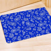 Blue Bandana Door Mat-grizzshop