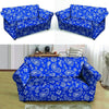 Blue Bandana Loveseat Cover-grizzshop