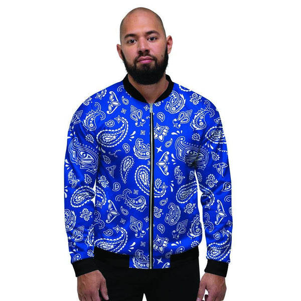 Blue bandana hotsell jacket mens