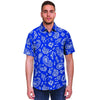 Blue Bandana Men's Short Sleeve Shirt-grizzshop