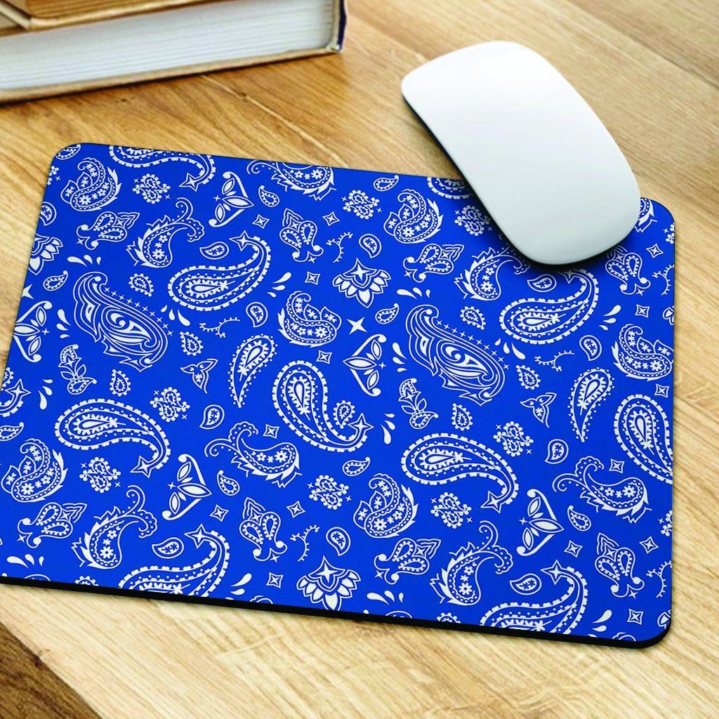 Blue Bandana Mouse Pad-grizzshop