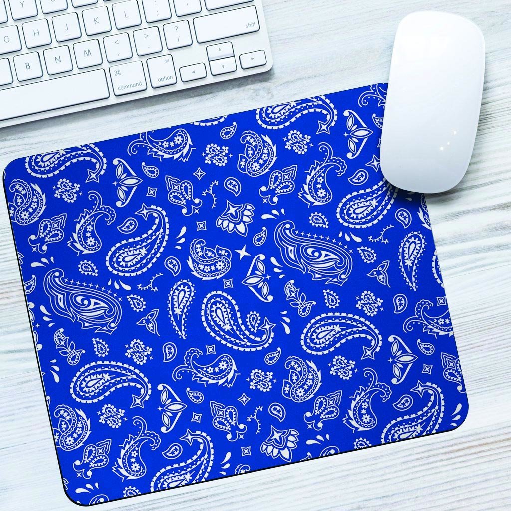 Blue Bandana Mouse Pad-grizzshop