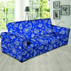 Blue Bandana Sofa Cover-grizzshop