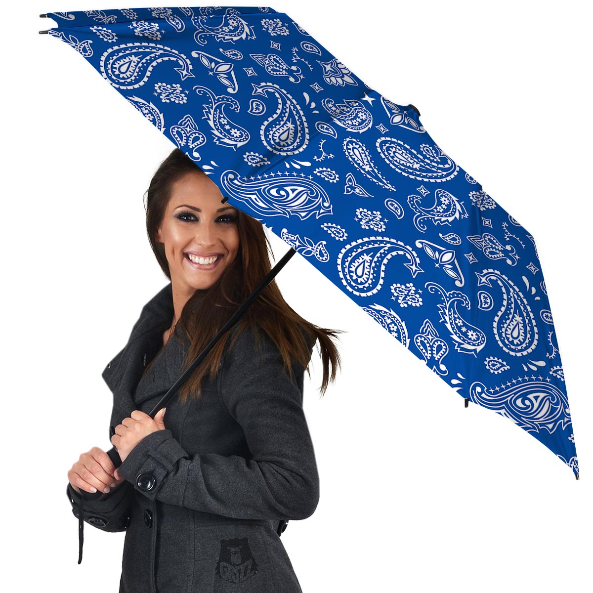 Blue Bandana Umbrella-grizzshop