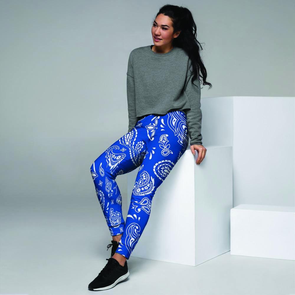 High Waist Bandana Pattern Joggers - Plus Size | Love Moda – LOVE MODA