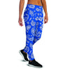 Blue Bandana Women's Joggers-grizzshop