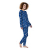 Blue Bandana Women's Pajamas-grizzshop