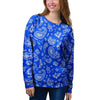 Blue Bandana Women's Sweatshirt-grizzshop