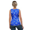 Blue Bandana Women's Tank Top-grizzshop