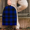 Blue Buffalo Plaid Backpack-grizzshop