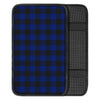 Blue Buffalo Plaid Car Console Cover-grizzshop