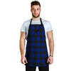 Blue Buffalo Plaid Men's Apron-grizzshop