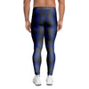 Blue Buffalo Plaid Men's Leggings-grizzshop