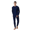 Blue Buffalo Plaid Men's Pajamas-grizzshop