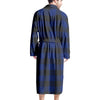 Blue Buffalo Plaid Men's Robe-grizzshop