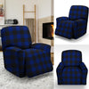 Blue Buffalo Plaid Recliner Cover-grizzshop