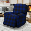 Blue Buffalo Plaid Recliner Cover-grizzshop