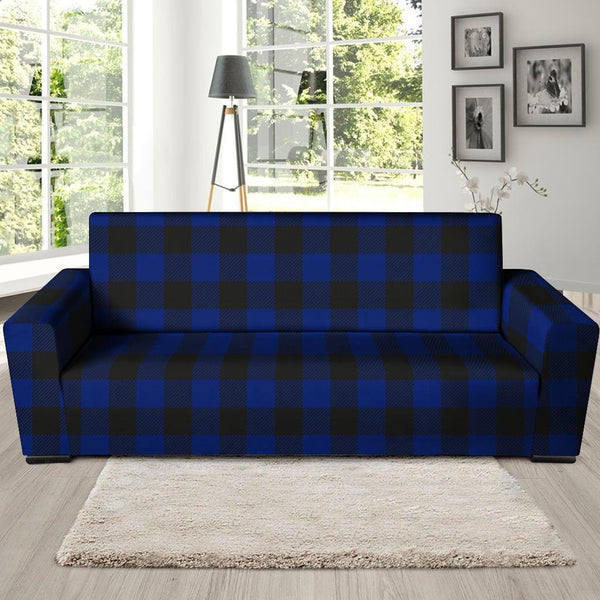 Blue Buffalo Plaid Sofa Er