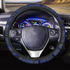 Blue Buffalo Plaid Steering Wheel Cover-grizzshop